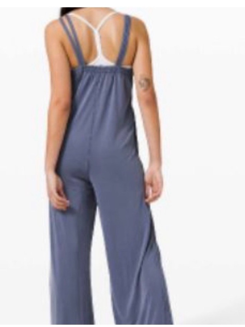 lululemon athletica Sleeveless V-Neck jumpsuit in Slate Blue - Picture 11 of 12